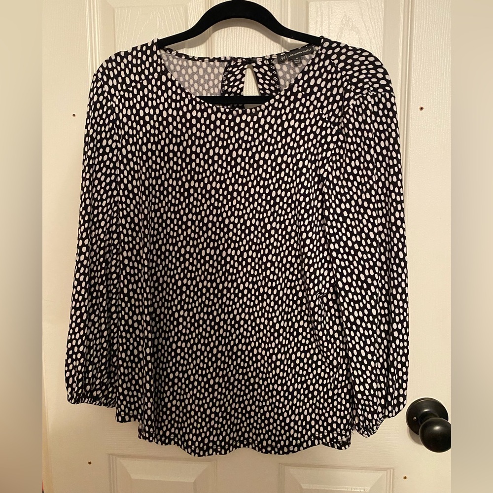 Long sleeve blouse